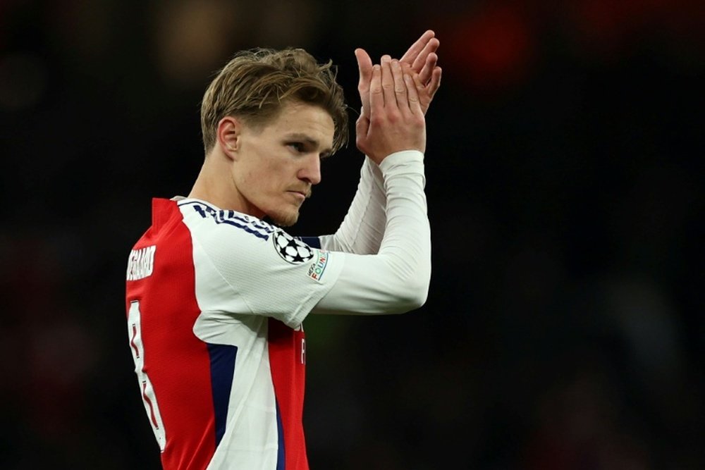 Martin Odegaard returns to the Santiago Bernabeu to face Real Madrid. AFP