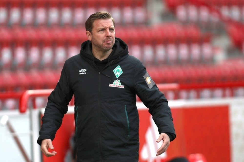Ex-Bremen boss Florian Kohfeldt was on Tuesday named as head coach of Wolfsburg. AFP