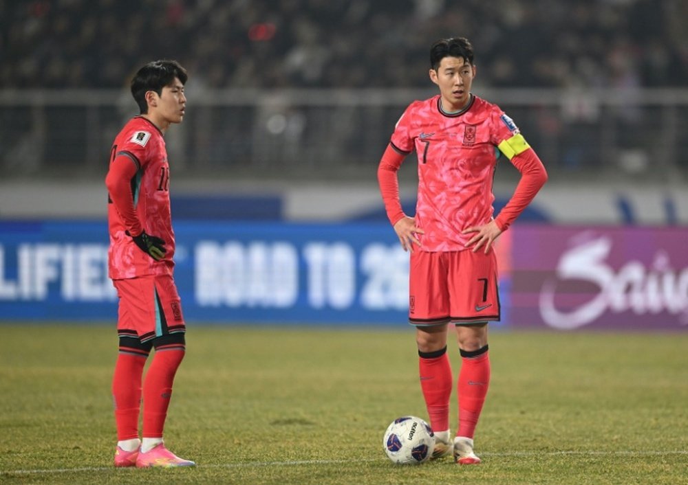 Spurs' Son and Lee Kang-in will hope to fire South Korea to the World Cup. AFP