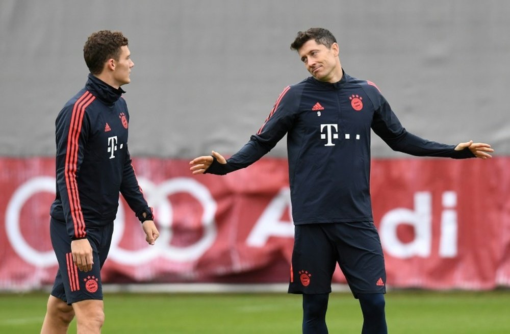 Bayern's star player Lewandowski will need to undergo surgery. AFP