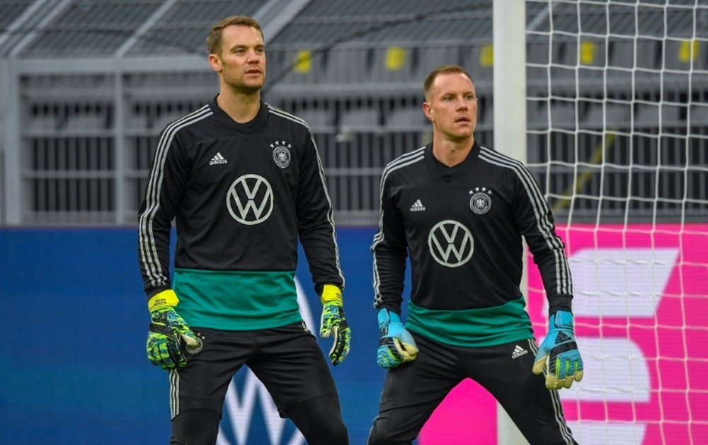 'Like Ronaldo and Messi' - Ter Stegen and Neuer square off in Champions League. AFP