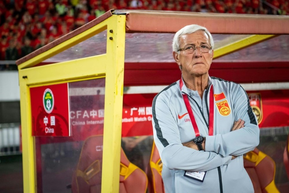 Marcello Lippi is attempting to take China to only their second World Cup. AFP