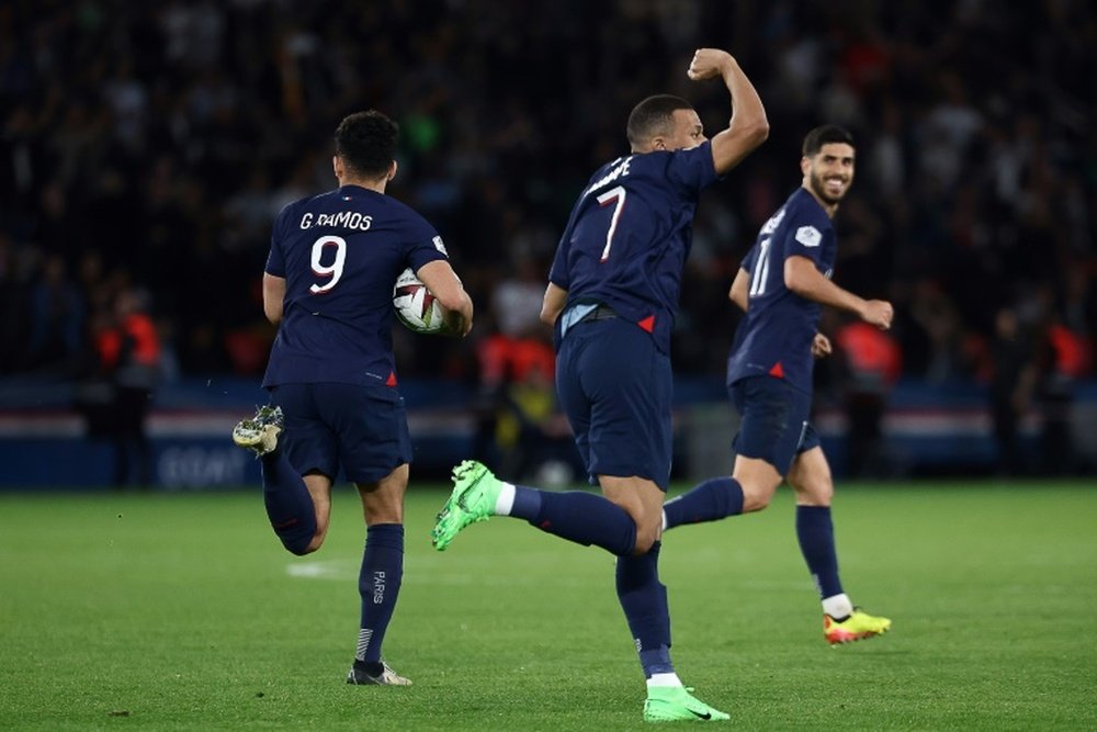 PSG are now 13 points clear at the top of the table. AFP