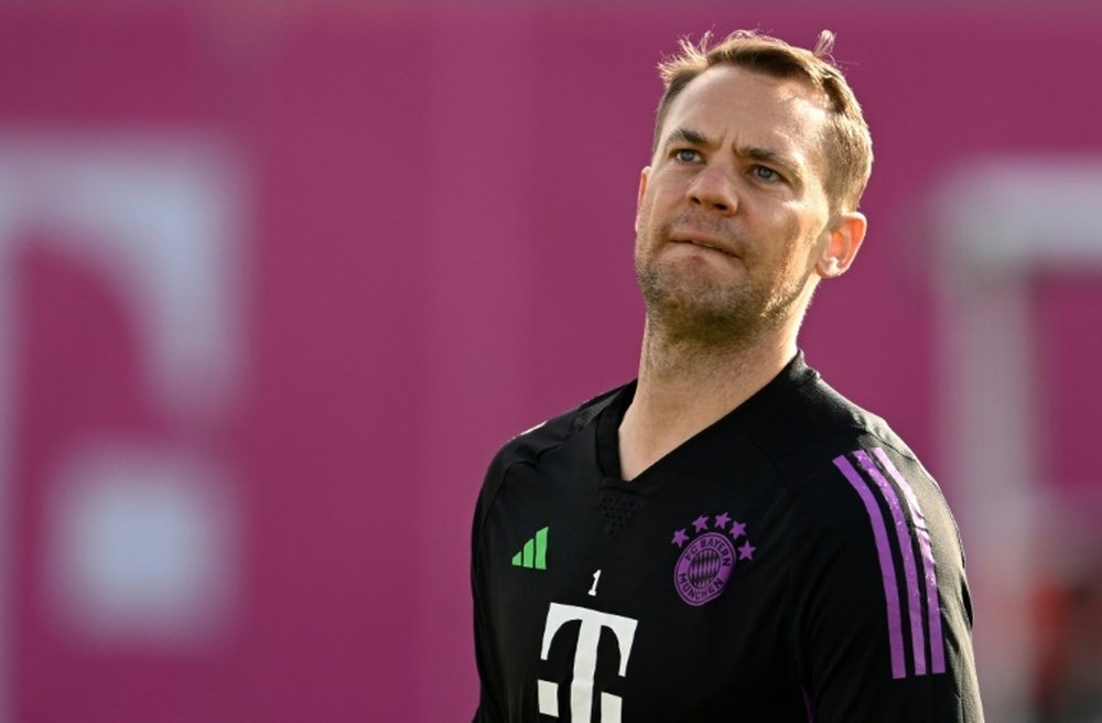 Neuer is hoping to make his long-awaited return from injury. AFP