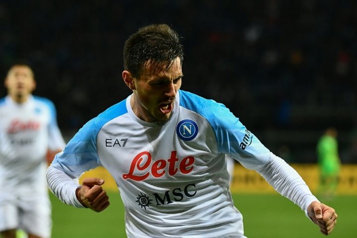 Napoli have home matches with Empoli and Udinese. AFP