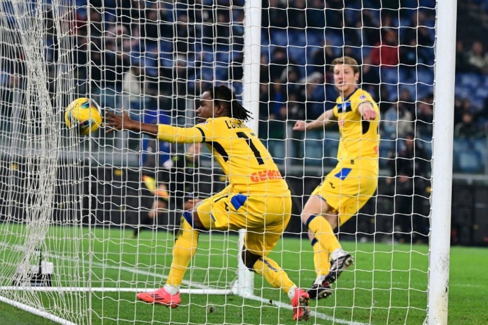Marco Brescianini got a late leveller for Atalanta at Lazio. AF