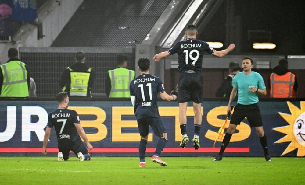 Bochum will play first-division football again next season. AFP