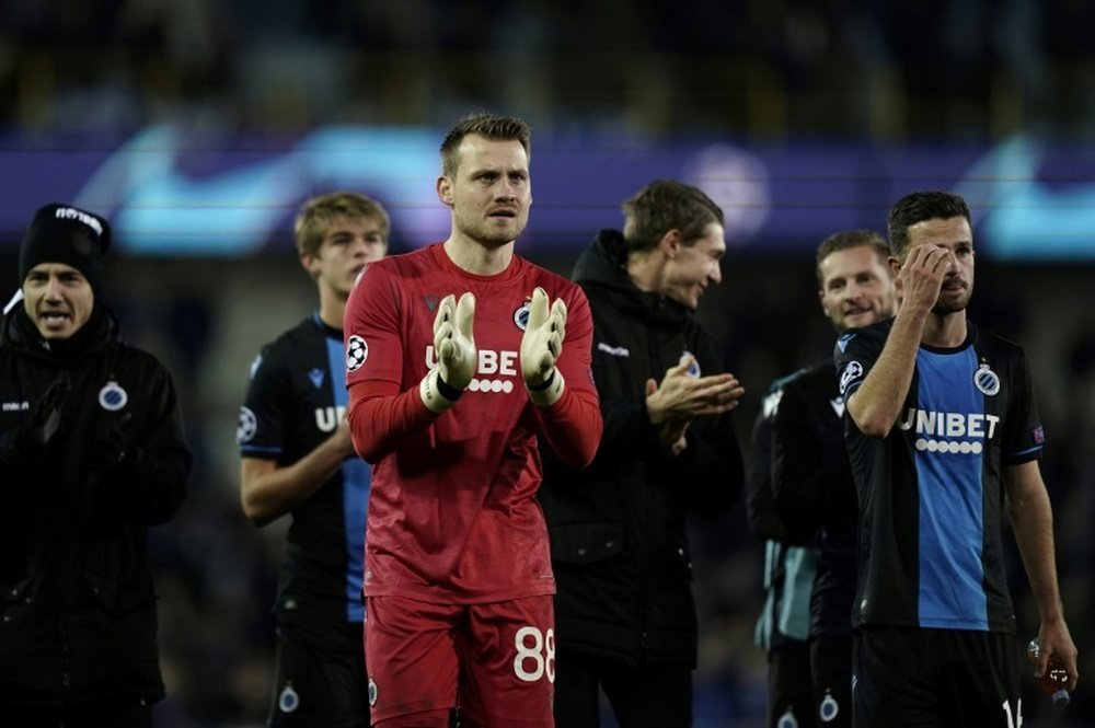 Anderlecht fined as firework explodes near keeper Mignolet. AFP