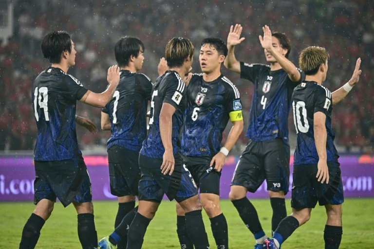 Japan hammer Indonesia to edge closer to World Cup spot