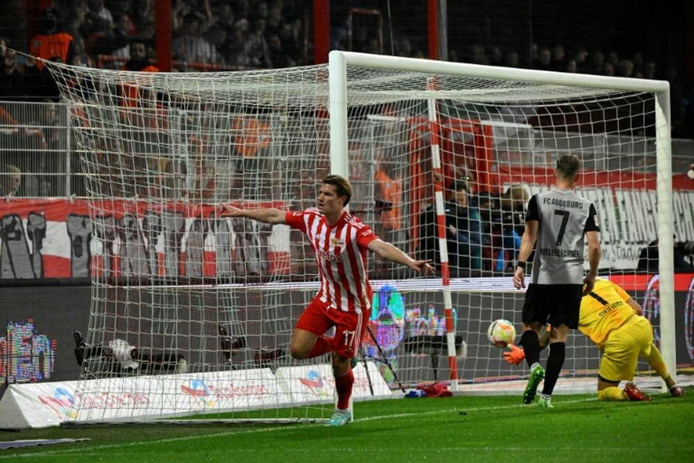 Union back to second in Bundesliga. AFP