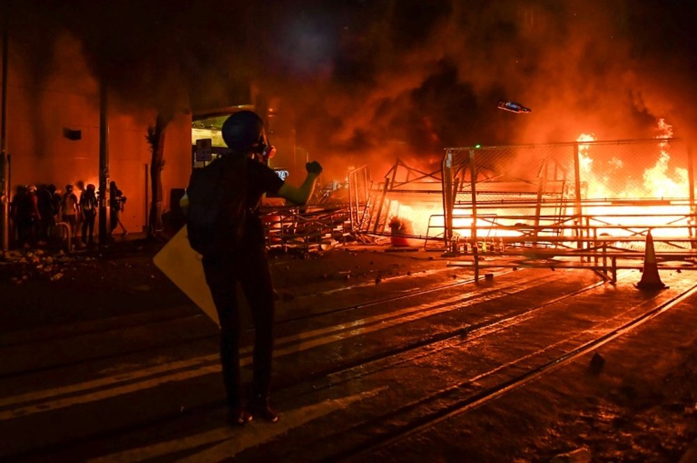 Unrest in Hong Kong has seen their friendly with Malaysia cancelled. AFP