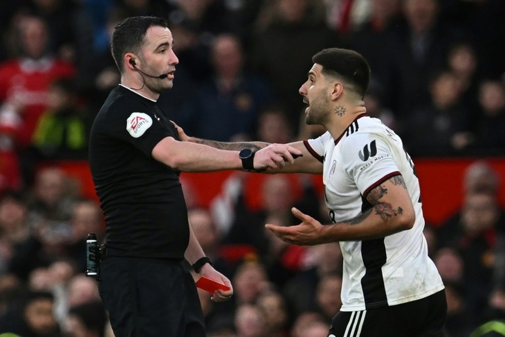 Mitrovic has received an eight-match ban for pushing a referee. AFP