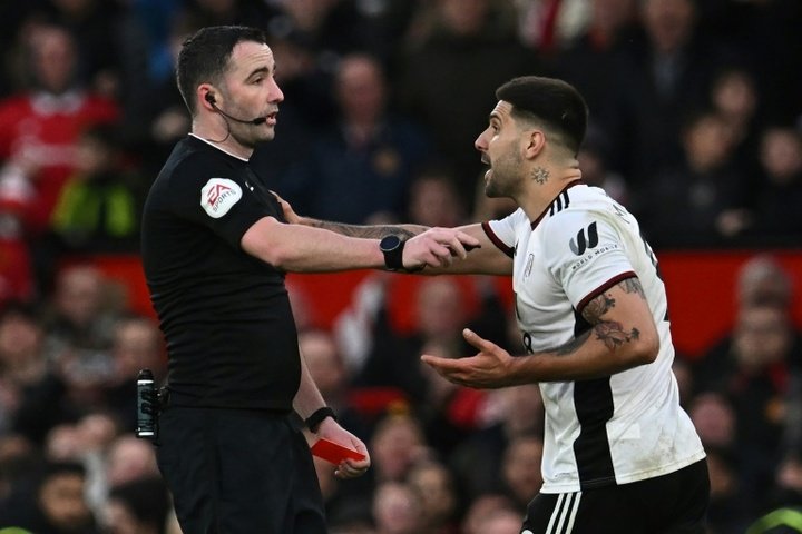 Fulham's Mitrovic handed eight-game ban for pushing referee