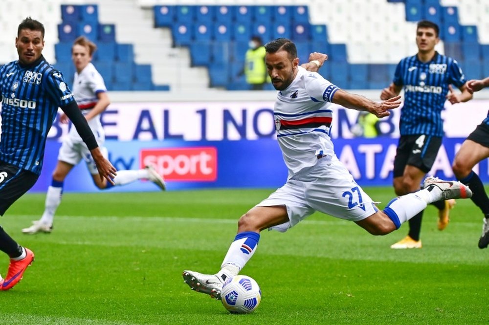 Sampdoria won 3-1. AFP