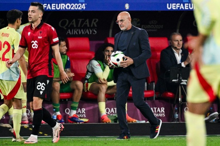 Spain completed the group stage at Euro 2024 with a perfect record. AFP