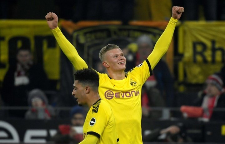 Haaland hits two more off bench as Dortmund rout Cologne