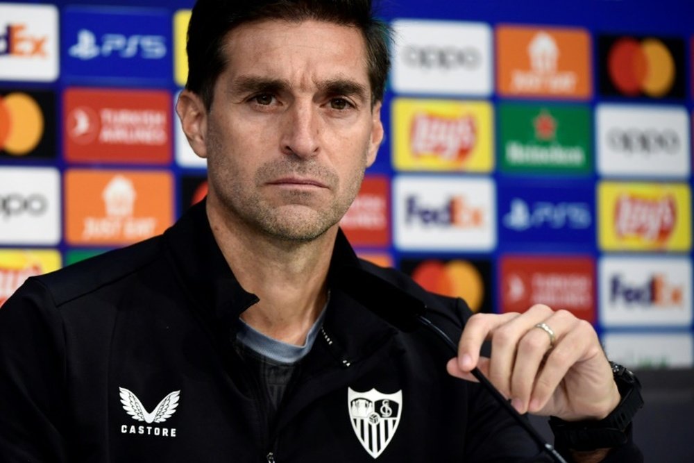 Sevilla are in third place in Group B behind Lens and Arsenal. AFP