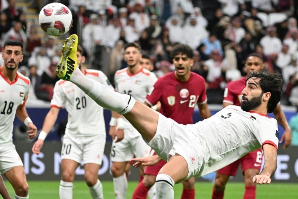 Palestine bowed out of the Asian Cup in a 2-1 defeat to Qatar. AFP