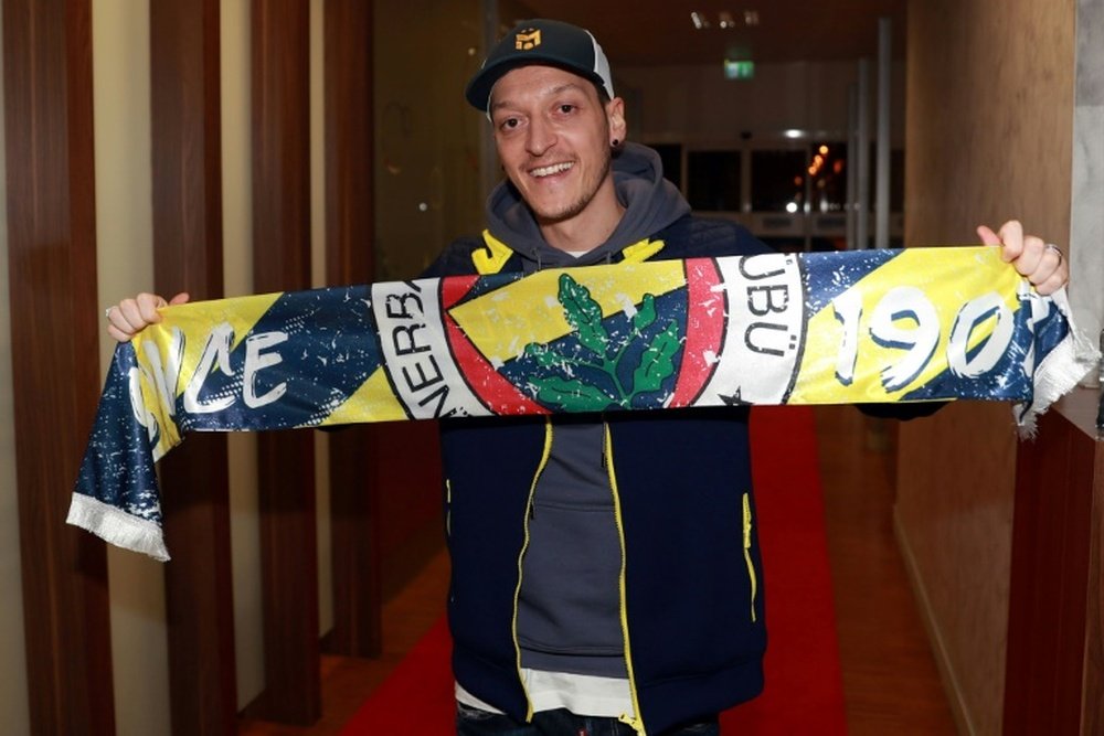 Ozil is joining Fenerbahce after spending seven and a half seasons at Arsenal. AFP