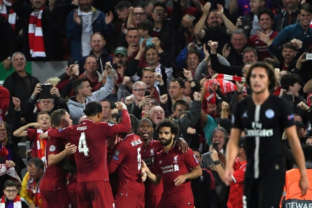 Liverpool got their champions League campaign off to the perfect start. AFP