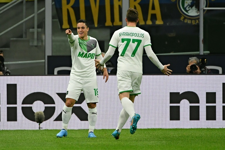 ï»¿Inter stoop to Sassuolo defeat to miss out on pinnacle spot