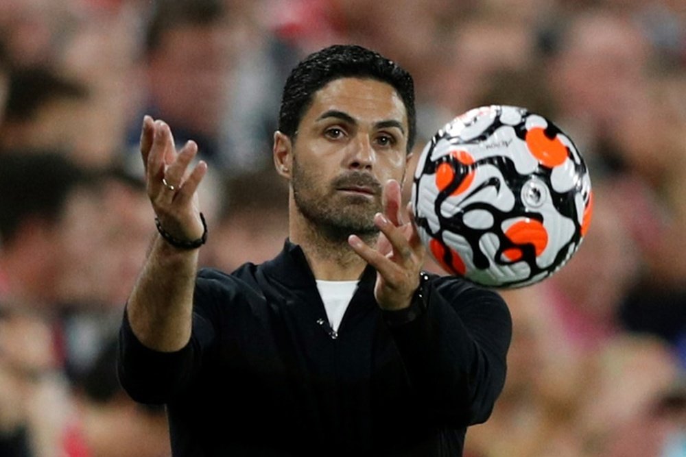 Mikel Arteta says the Premier League game with Brentford should have been called off. AFP