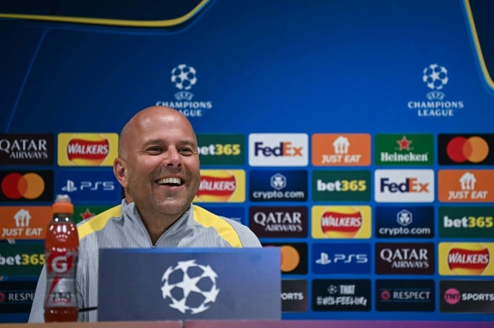 Slot has won 16 of his first 18 games in charge of Liverpool. AFP