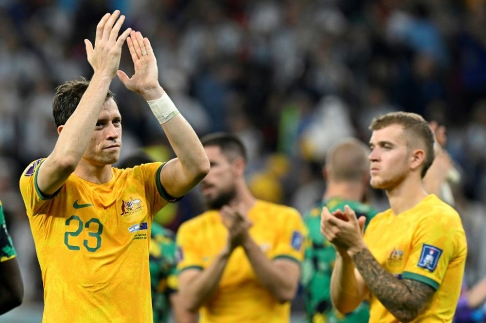 Australia lost out to Argentina. AFP