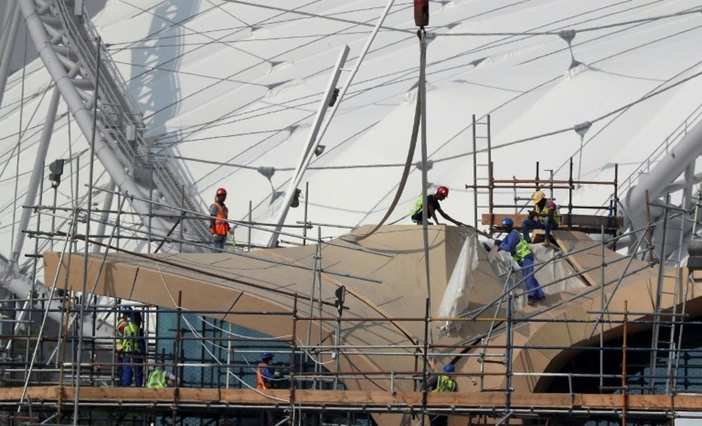 UN calls for greater heat protection for workers in Qatar. AFP