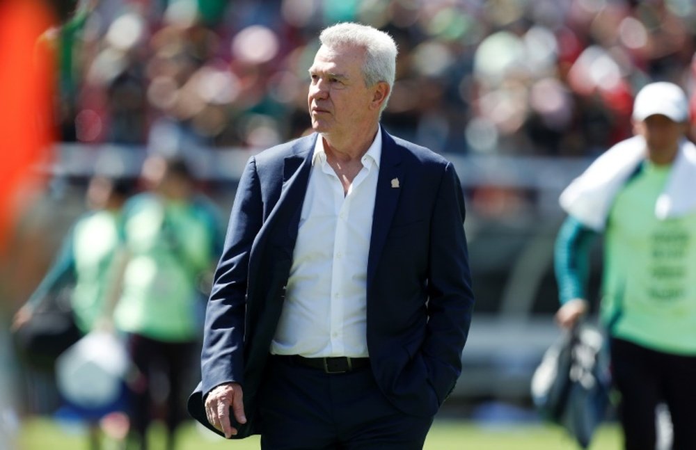 Aguirre did not disguise his unhappiness after a 4-2 friendly loss. AFP