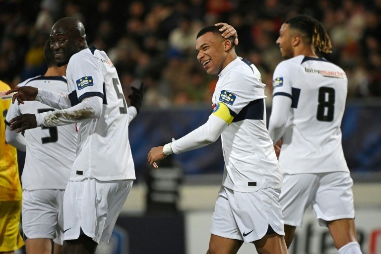 Kylian Mbappe helped record 14-time champions Paris Saint-Germain avoid an embarrassing slip-up with a 9-0 rout at sixth-tier amateurs Revel in the French Cup on Sunday.