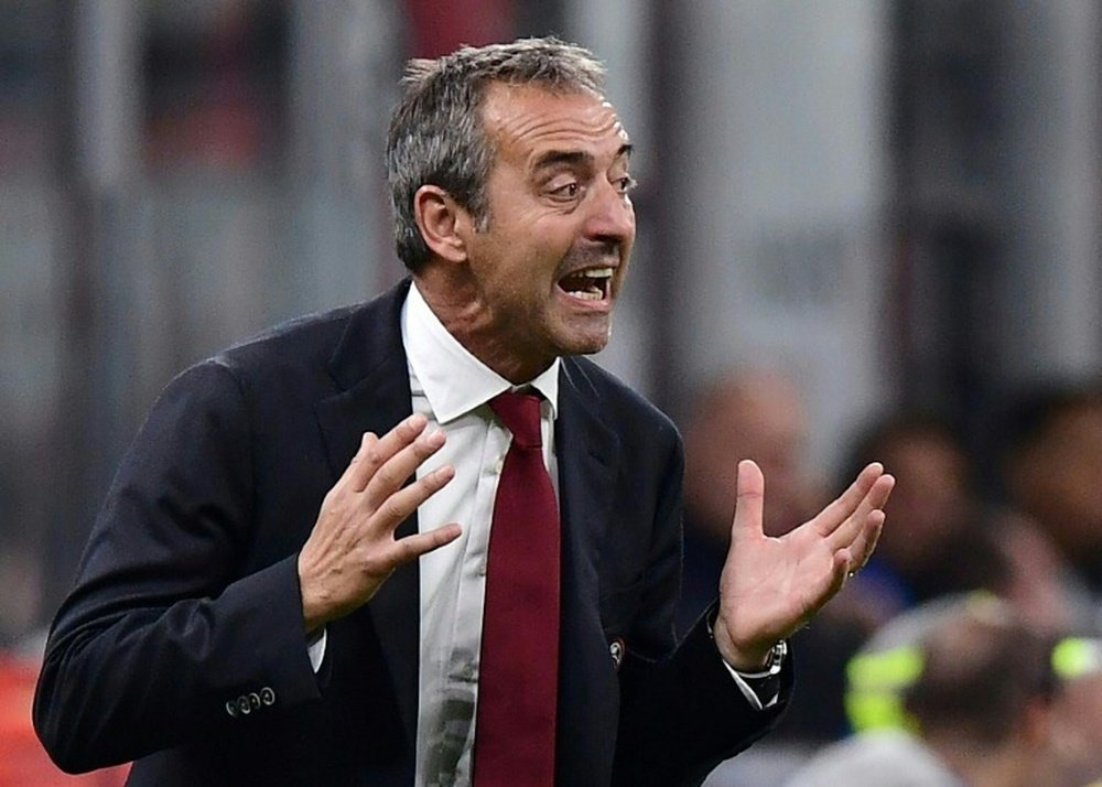 Marco Giampaolo has become the new coach of Torino. AFP