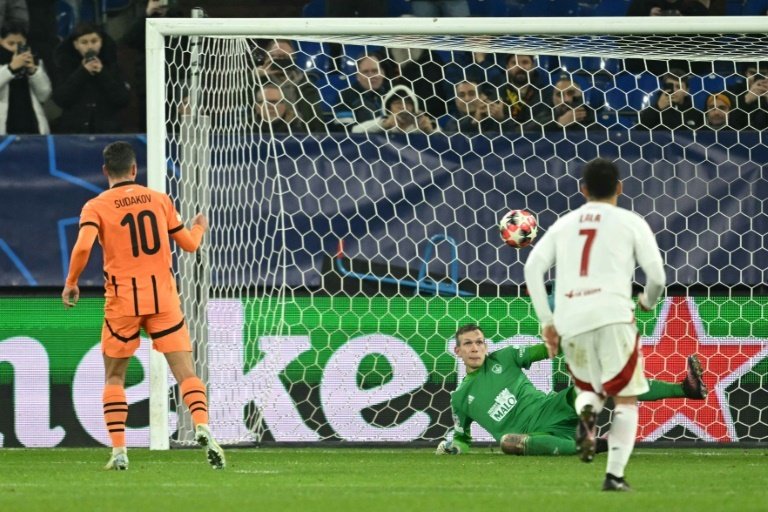 Shakhtar Donetsk eased to a 2-0 win against Brest in the Champions League on Wednesday, denting the high-flying French side's hopes of earning an automatic spot in the last-16.