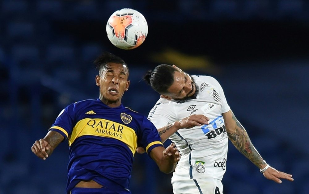 Boca, Santos play out tense Libertadores stalemate