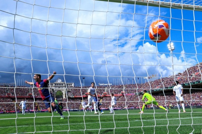 Barcelona have been a devastating attacking force this season. AFP