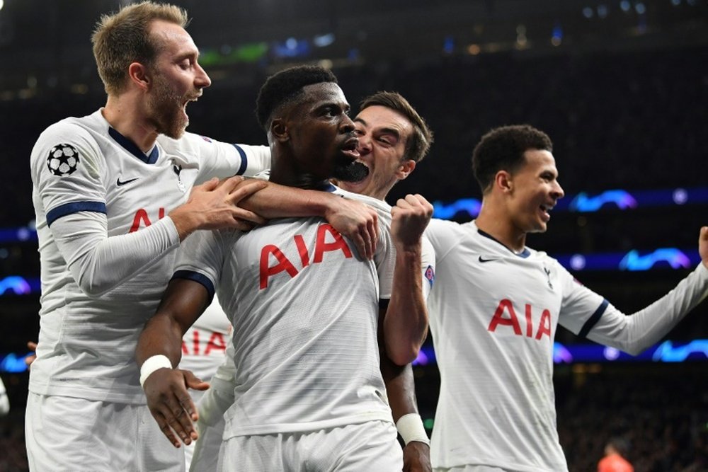 Tottenham have not managed to convince in the UCL yet. AFP