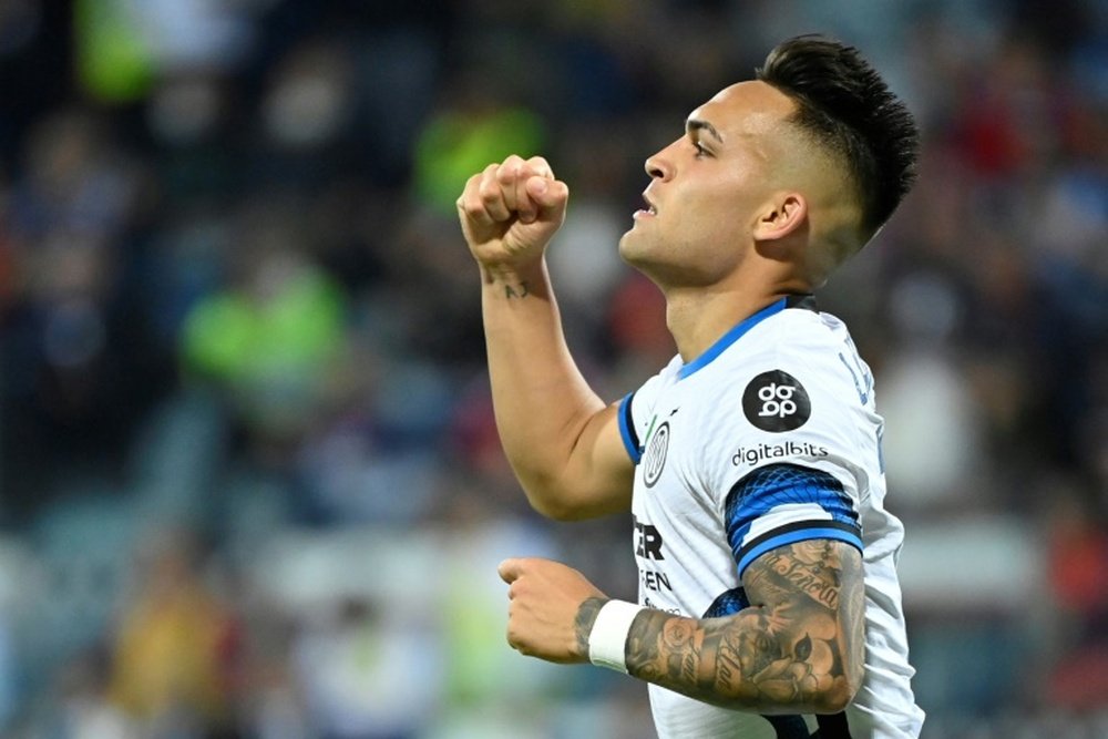 Inter beat Cagliari. AFP