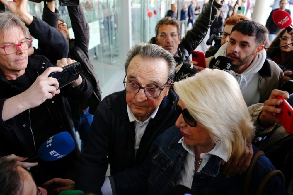 Barcelona were charged with bribery for alleged payments to Negreira. AFP