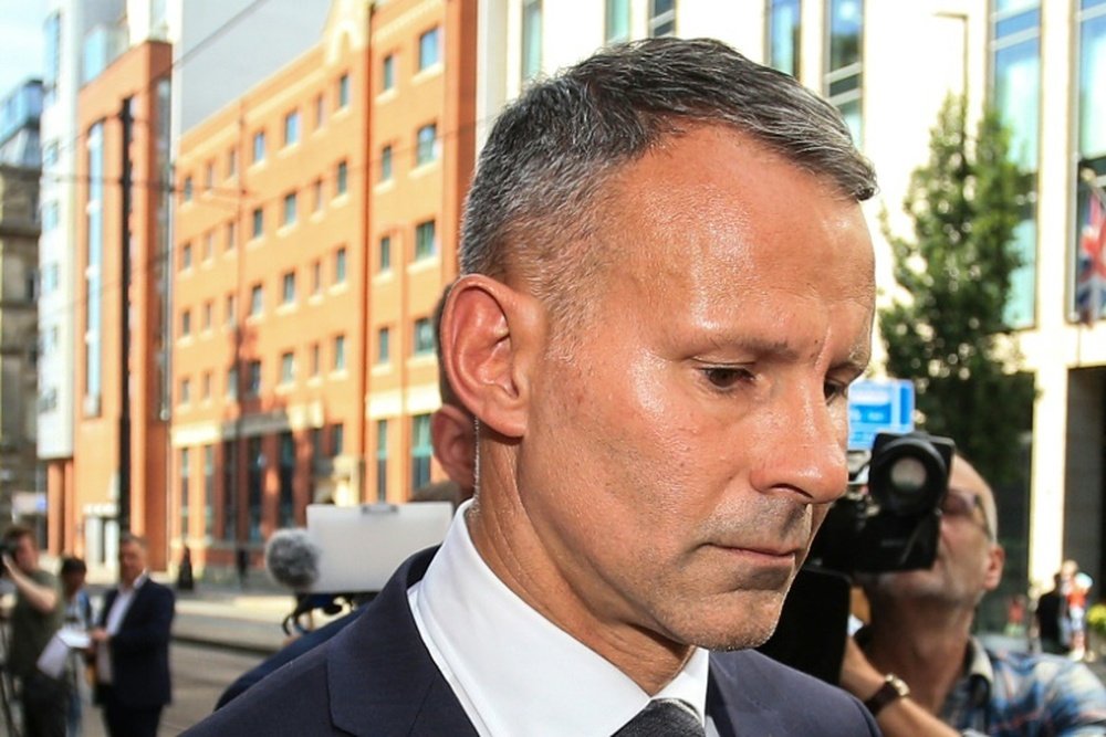 Sir Alex Ferguson spoke positively of Ryan Giggs at the ttial. AFP