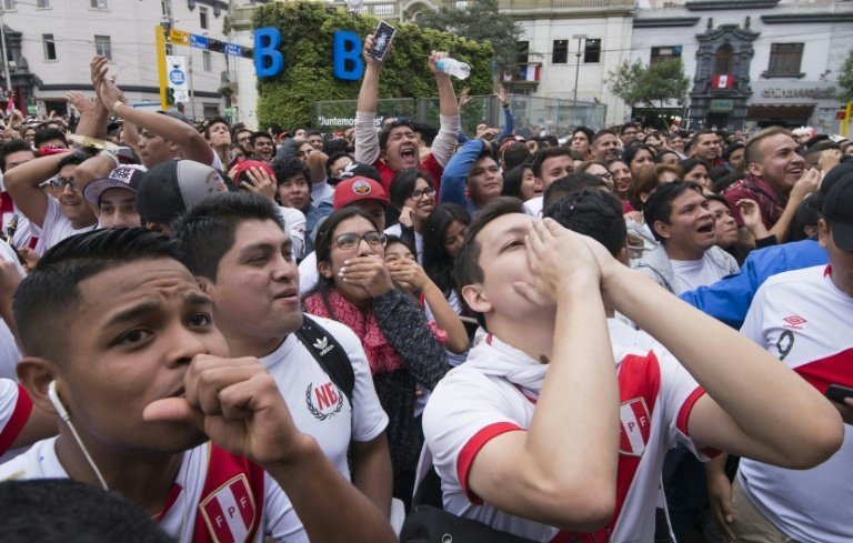 Tears in Lima as Peru bow out of World Cup