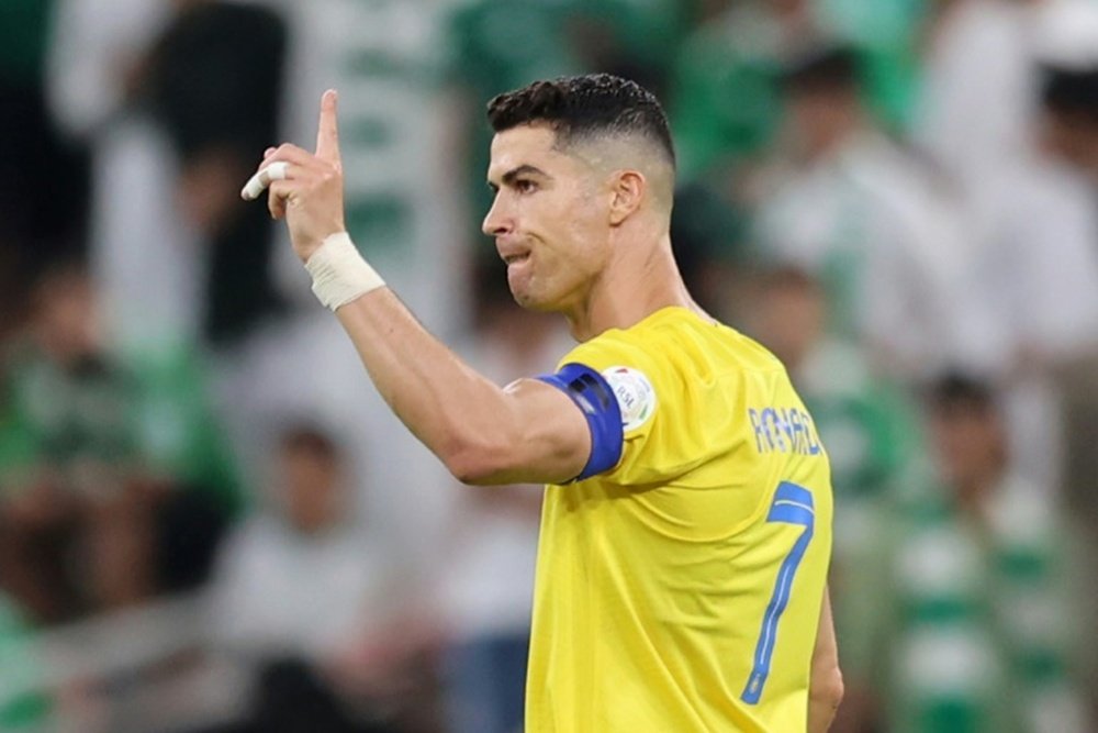 Cristiano Ronaldo joined Al Nassr on a lucrative contract. AFP