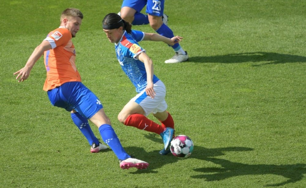 Jae-sung Lee is now a Mainz player. AFP