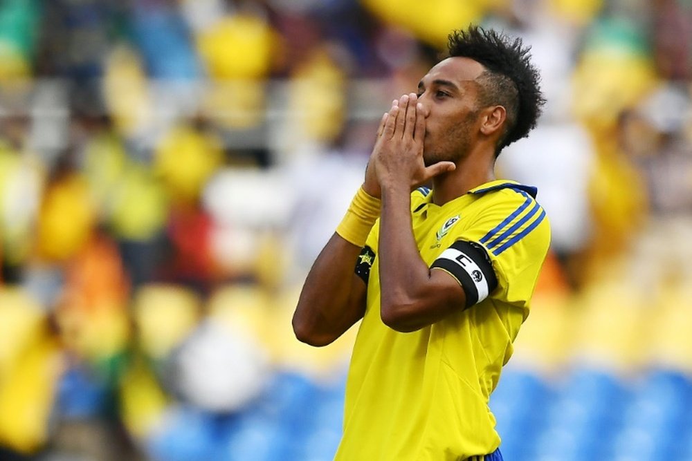 Pierre-Emerick Aubameyang has left the AFCON to continue recovering from COVID. AFP