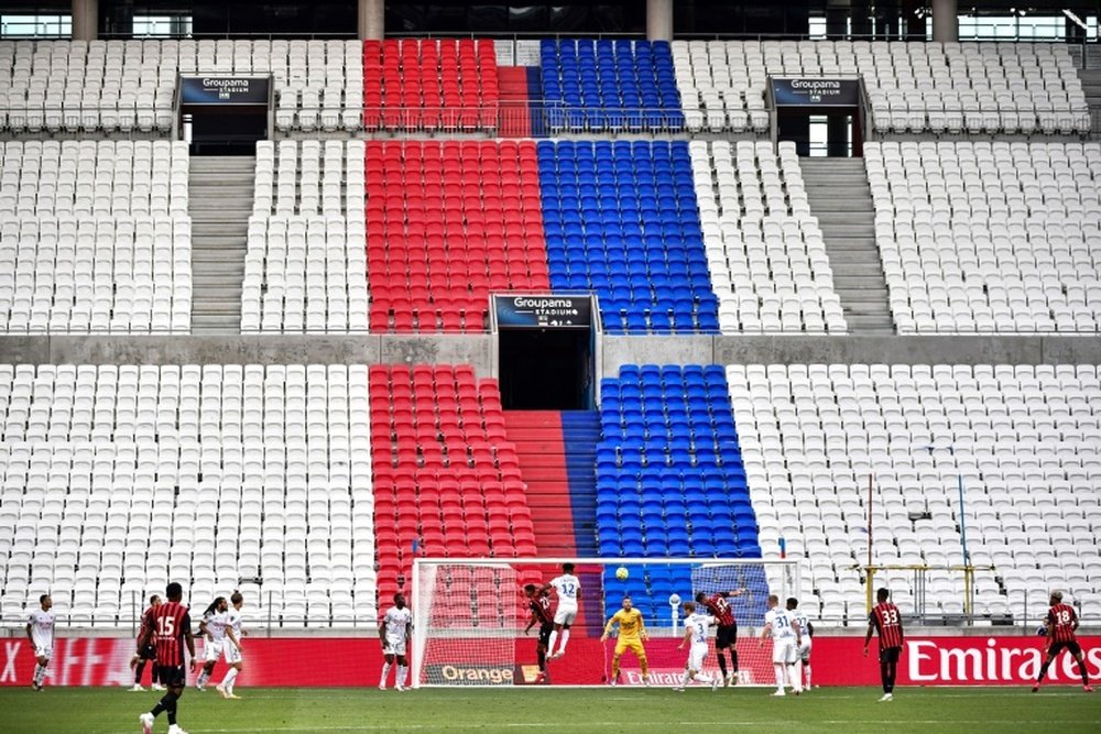 Lyon beat Nice in a friendly. AFP