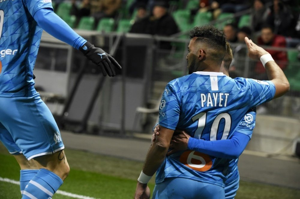 Fantastic Payet strike helps Marseille past Saint-Etienne. AFP
