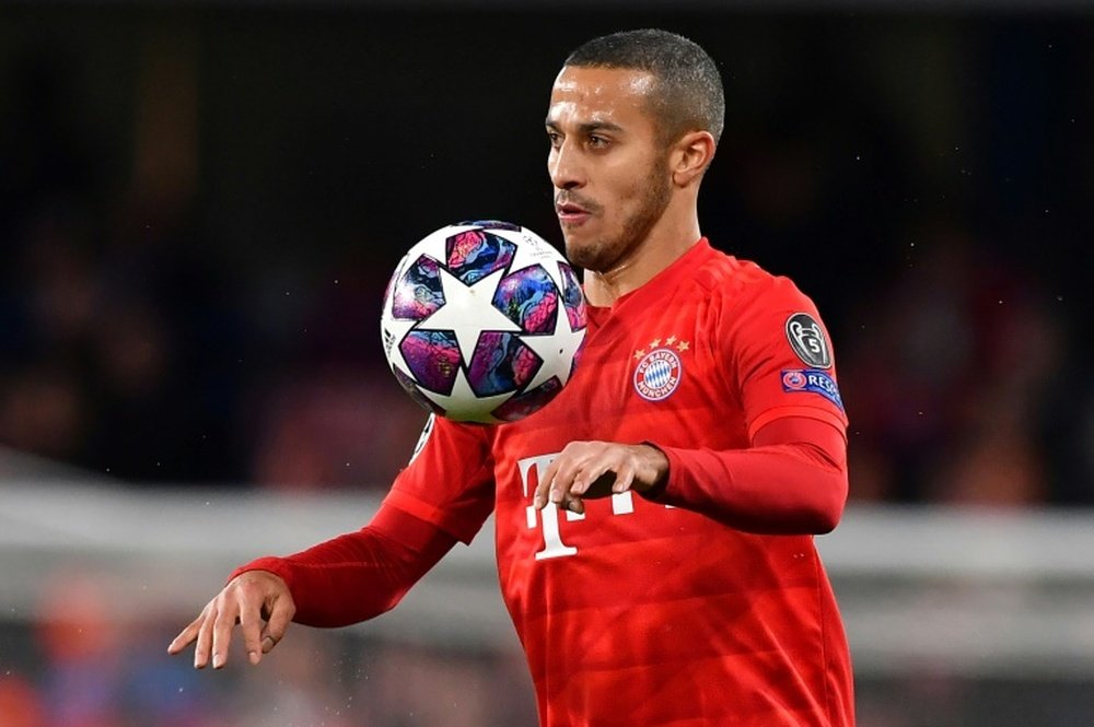 Thiago Alcantara to extend Bayern Munich contract . AFP