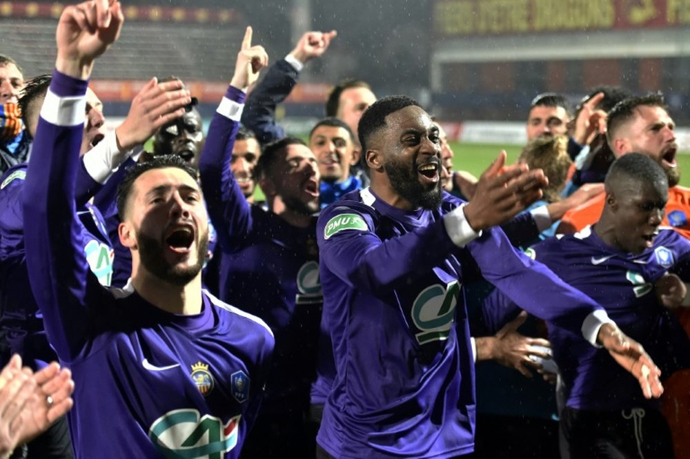 Marseille knocked out of French Cup by amateurs, Lille through. AFP