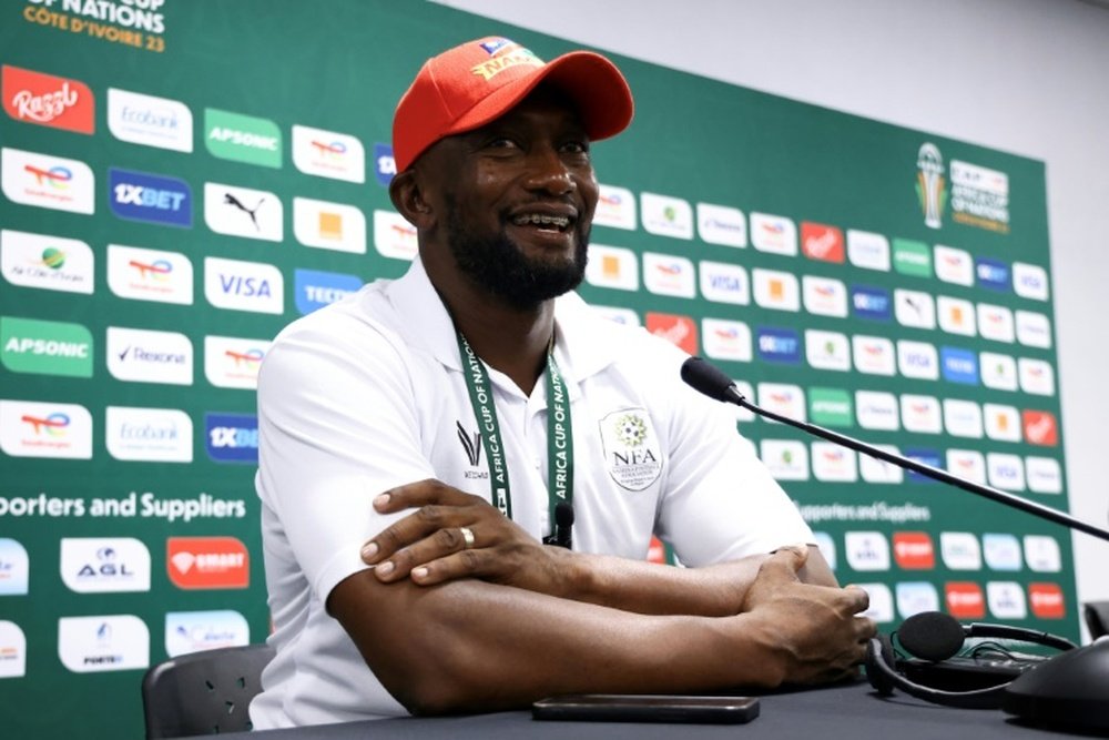 Benjamin hopes to keep AFCON run going. AFP