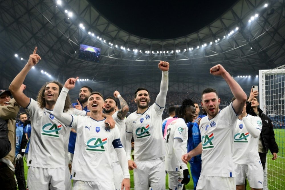 Marseille to host second-tier Annecy in French Cup quarter-finals. AFP