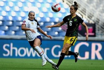 Sophia Smith scored in the first 5 minutes. AFP